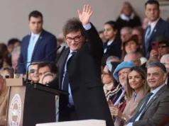 Milei abrió la campaña: discurso repetido y toque nacionalista
