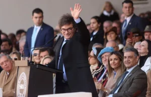 Milei abrió la campaña: discurso repetido y toque nacionalista