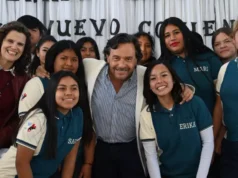 Sáenz inauguró las obras del Colegio América Latina: “Priorizamos la educación y nos hicimos cargo”. VIDEO/FOTOS