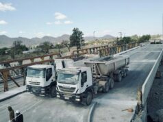Nuevo puente de Vaqueros: Exitosa prueba de carga y resistencia