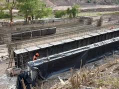 Ciudad: avance en las obras del nuevo puente de Santa Lucía. VIDEO/FOTOS