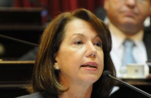 La senadora nacional (MC) Sonia Escudero dijo que Sáenz puede volver a ser candidato a Gobernador