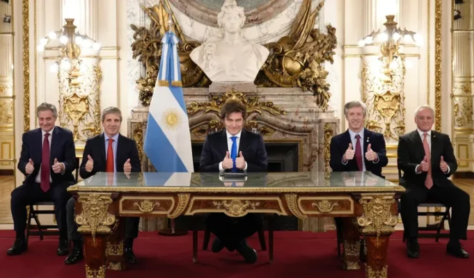 Junto al Gabinete, Javier Milei por cadena nacional hará anuncios sobre Malvinas
