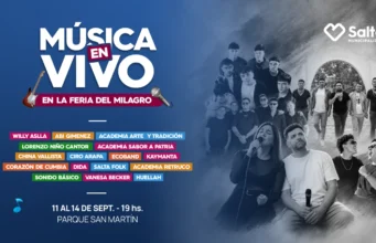 Se está realizando la Feria del Milagro a pura música, danza y diversión. VIDEO/FOTOS