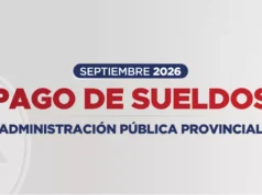 El Gobierno de Salta anunció el cronograma de pago de sueldos de septiembre
