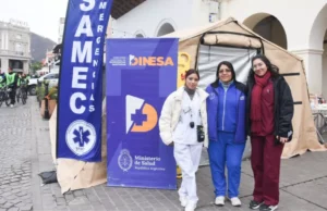 El SAMEC despliega un amplio operativo sanitario para la procesión del Milagro: 24 ambulancias y más de 250 personas en terreno