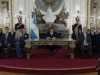 Milei anunció sanciones para empresas que operen en Malvinas y la construcción de una base naval en Tierra del Fuego
