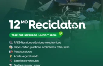 La 12° edición del Reciclatón se desarrolla este martes en el CCM. VIDEO/FOTOS
