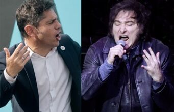 Última encuesta entre Milei y Kicillof en todo el país