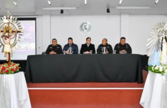 Cinco mil policías integrarán el operativo de seguridad por el Milagro 2026. FOTOS/CROQUIS