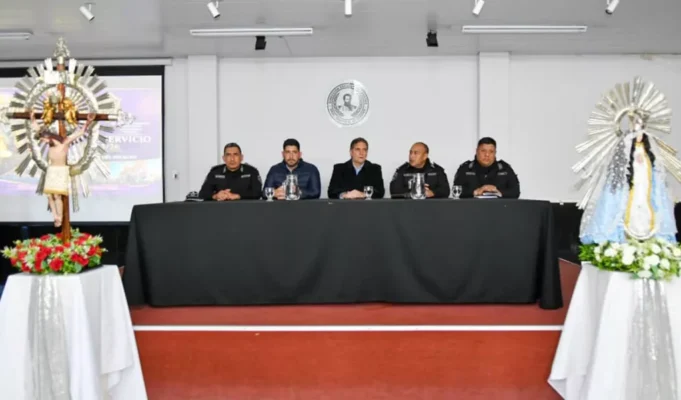 Cinco mil policías integrarán el operativo de seguridad por el Milagro 2026. FOTOS/CROQUIS