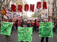 Sábado movido: hubo «marcha de la bronca» en todo el país