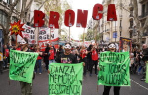 Sábado movido: hubo «marcha de la bronca» en todo el país