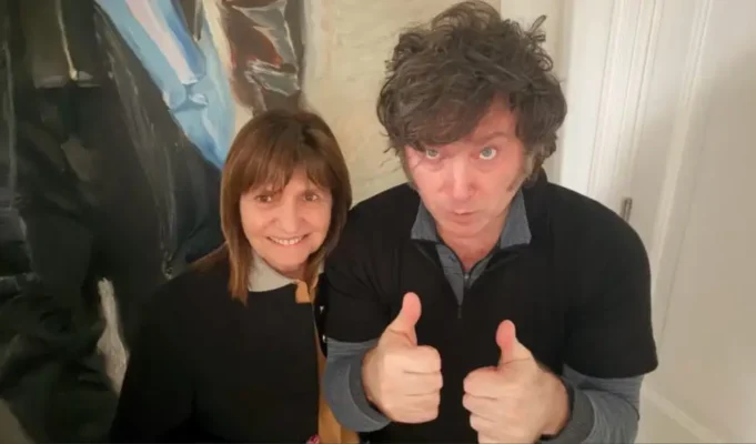 Javier Milei y Patricia Bullrich frente a frente: «hablamos de todo lo que vengo planteando, con total sinceridad»
