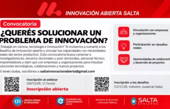 Innovación Abierta Salta: convocatoria para conectar ciencia y empresas