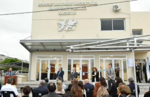 Sáenz participó en la inauguración del nuevo edificio del Ministerio Público en Ciudad Judicial. VIDEO/FOTOS