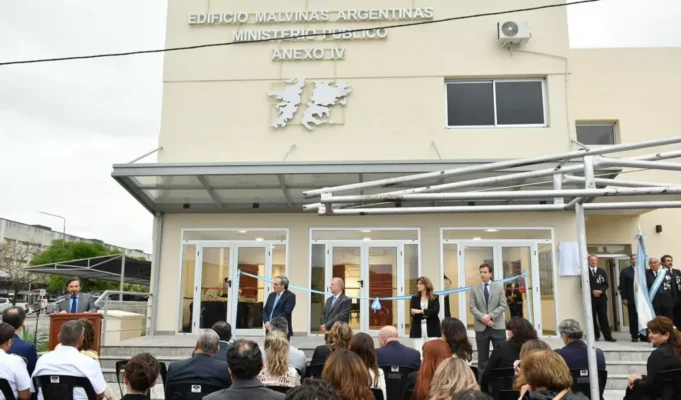 Sáenz participó en la inauguración del nuevo edificio del Ministerio Público en Ciudad Judicial. VIDEO/FOTOS