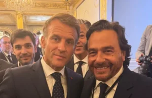 Sáenz participó del encuentro con Macron para promover nuevas inversiones en Argentina Week. FOTOS
