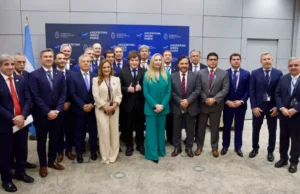 Argentina Week: En París Sáenz participó de una reunión con el presidente Milei y gobernadores