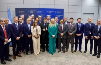 Argentina Week: En París Sáenz participó de una reunión con el presidente Milei y gobernadores