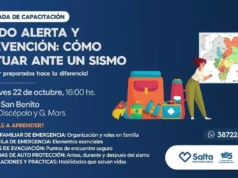 Alerta y prevención: el municipio brindará capacitación sobre cómo actuar ante un sismo