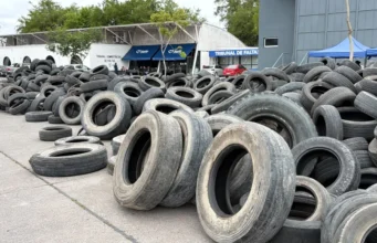 El Neumatón lleva recolectadas 330 mil cubiertas en desuso. VIDEO/FOTOS