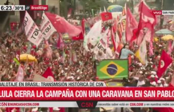 Elecciones Brasil 2026: Lula da Silva y Flavio Bolsonaro cerraron sus campañas políticas este jueves