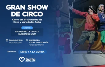 El Encuentro de Circo y Variedades en la ciudad, cierra su 11° edición con una gran gala