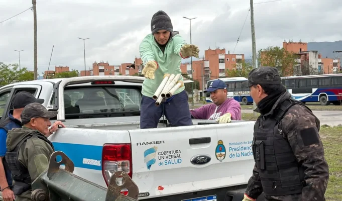 En El Huaico y Mirasoles, la Municipalidad realizó un nuevo descacharrado. FOTOS