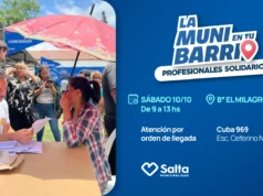 «La Muni en tu Barrio» este sábado en zona Este acerca servicios, trámites y asesoramiento a vecinos. VIDEO/FOTOS