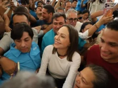 Sin anuncios previos, Corina Machado regresó a Venezuela