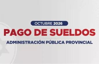Administración Pública Provincial : el sábado 31 de octubre se pagarán los sueldos y la Compensación Transitoria