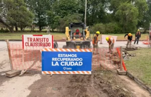 Comenzó la obra de infraestructura urbana del Plan Vial Zona Oeste. VIDEO/FOTOS