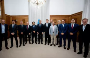Tras reunión con Sáenz, Nación garantiza inversiones para los ramales C14 y C15. VIDEO/FOTOS