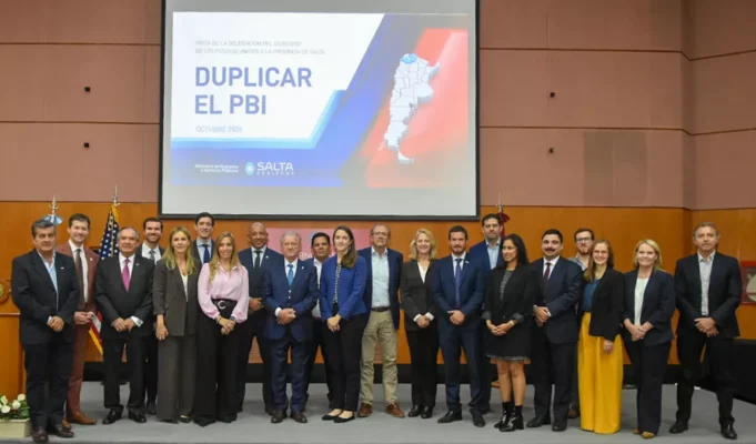 Salta presentó su potencial de desarrollo ante una delegación del Gobierno de Estados Unidos. VIDEO/FOTOS