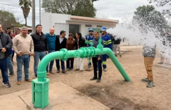 Más de 2.500 vecinos mejorarán su servicio de agua potable en Cerrillos. VIDEO/FOTOS